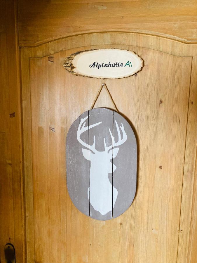 Almhuette Zwei Welten 上韦拉赫 外观 照片